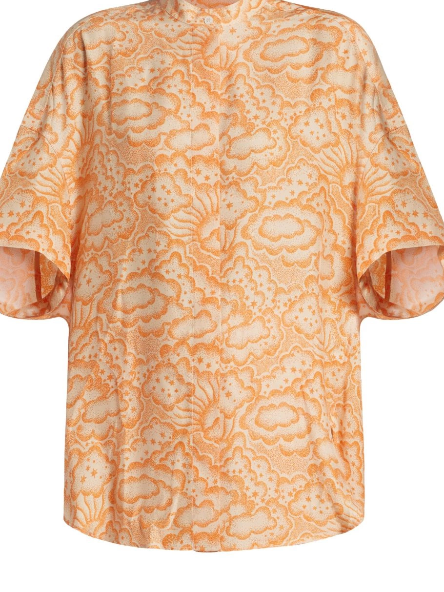 Cheap shirt Stella cloud-print McCartney tunic Women 0425